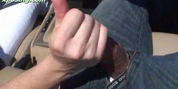 Cum from handjob