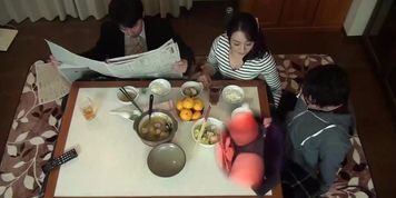 Stepmother And Stepson Play Secret Games Under The Table