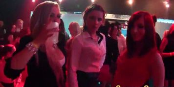 Glam lesbians finger fuck
