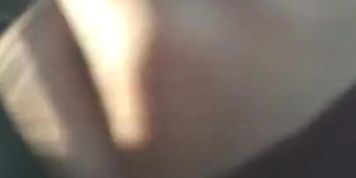 Teen taking the big cock in a quickie on the side of the road 