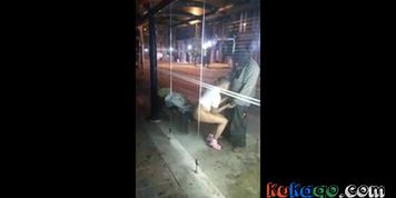 Homeless man getting head in down town Baltimore City