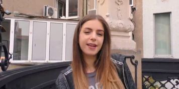 Stella Cox nude in public