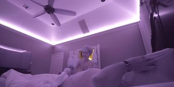 Asian Milf Lockdown Screw Buddy On Security Cam