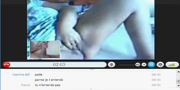 Webcam with a 50 years old lady from Morocco