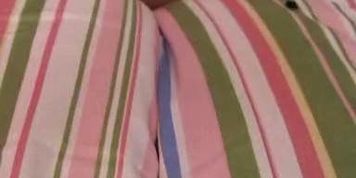 Cute blonde shows off cameltoe