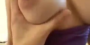 Maria Ozawa in Purple Attire POV