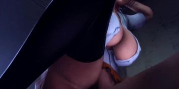 Prison School Meiko shiraki 3D