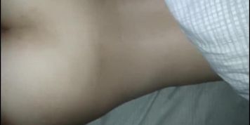 Trying anal for the first time. Close-up. She is in pain, but will suffer