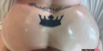 BBW Redhead Gets A BBC Creampie (Maria Bose)