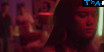 Queenie De Mesa Breasts Scene  in Akin Ang Gabi