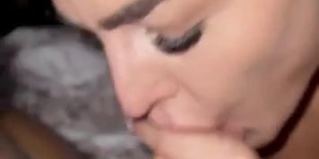 Emily Rinaudo $100 Blowjob Facial POV Video Leaked