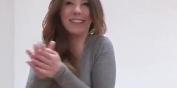 Crazy party girl ends up doing her first DP with us