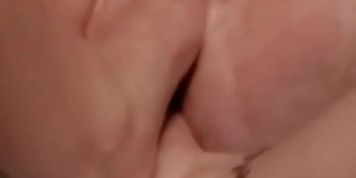 Wife gives footjob part3 the money shot