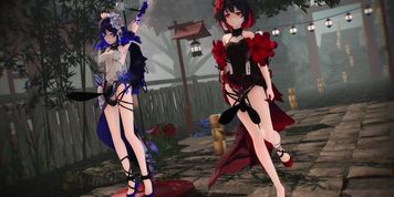 (MMD Insect) Seele and Dark Seele Vollerei (phone number) (Submitted by ?????)