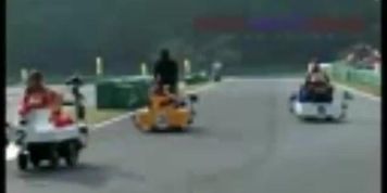 Maria Ozawa and friends on crazy racetrack