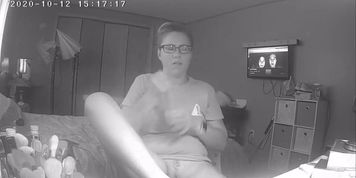 Teen Slut Skips Homework To Screw Her Pussy To Lesbian Porn