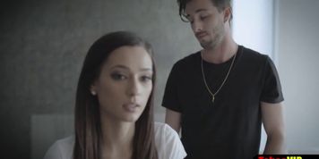 Nasty stepsis helping stepbro to forget ex GFs pussy (Jaye Summers)