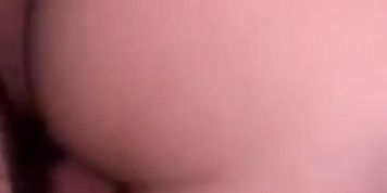 Fucking her ass and cum inside