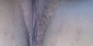 Ebony bbw milf plays with hot pussy lips til she cums (Pretty Pussy)