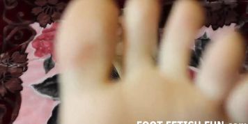 POV Foot Massage And Femdom Feet Worshiping Fetish