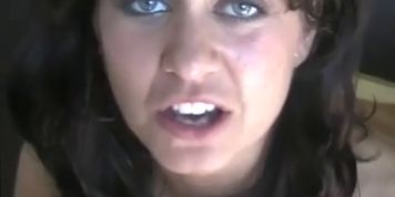 Beautiful British brunette Milf smoking & dangling