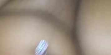 POV Dominican milf made to cum