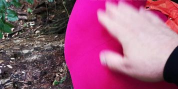 Pussy spanking outdoor - Trailer