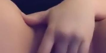 Hot Blonde Plays With Herself With Hot Pink Buttplug In