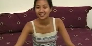 Retro asian riding oldman ontop before cum