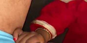 Hijab muslim very fast head hard sloppy blowjob 