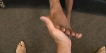 White Dick in Sexy Black Chick