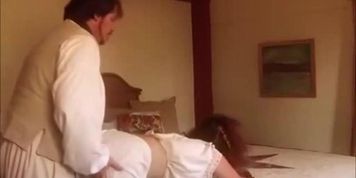 Getting Her Ass Spanked