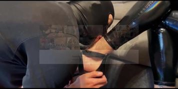 FEMALE FEET DOMINATION USING HIGH HEELS AND LATEX PANTS (FemDom Goddess, Femdom Goddess)