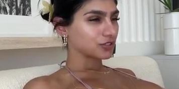 Mia Khalifa Smoking Pot And Naked Shower NEW PPV