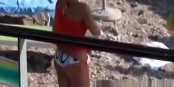 Bikiny on the beach