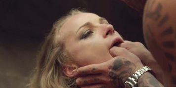 Blonde French girl fucked by landlord until she squirts