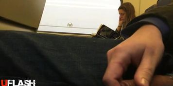 jerk next to girl
