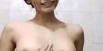 A Naked Woman In The Bathroom