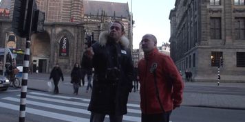 Amsterdam slut fucked and jizzed by tourist