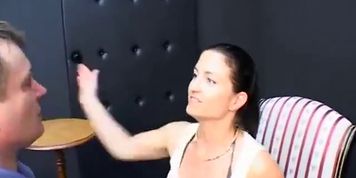 2 Mistresses Slapping Spitting