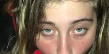 Teen sucks black dick
