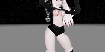 THICK ANIME GIRL GIVES EROTIC STRIPTEASE AND LAPDANCE (KyssMyTits)