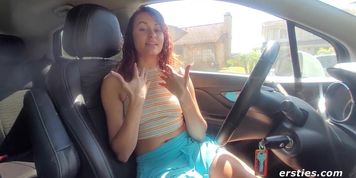 Ersties - American Redhead Loves Masturbating In Public