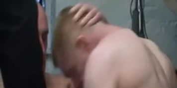 Prison Ginger Fucked by 3 Officers - UK CHAV BRITS - Screws TRIGA