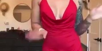 Cynthia Slam Dress try-ons (Cynthia Paul)