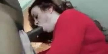 Wow She Swallowed All That Black Monster Dick Deep Throat Queen!