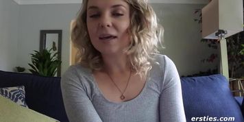 Classy Caireen Is A Real Blonde Scorcher!