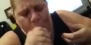 BBW PAWG SUCKS BBC DRY