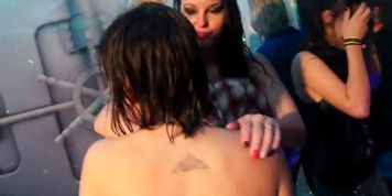 CLUB SWEETHEARTS - CLUB SEVENTEEN - Slutty girls dancing erotically in a club