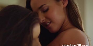 Hungarian lesbian teens taste each others fresh pussies - video 1 (Amirah Adara, Anita Bellini)